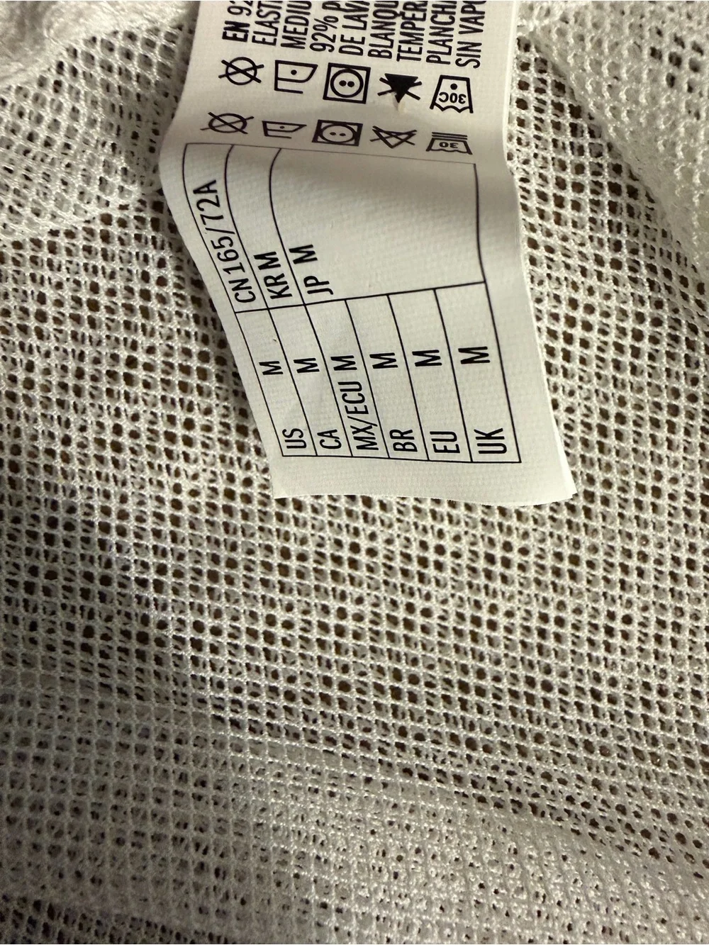 Forever 21 White Mesh Swim Coverup Pants